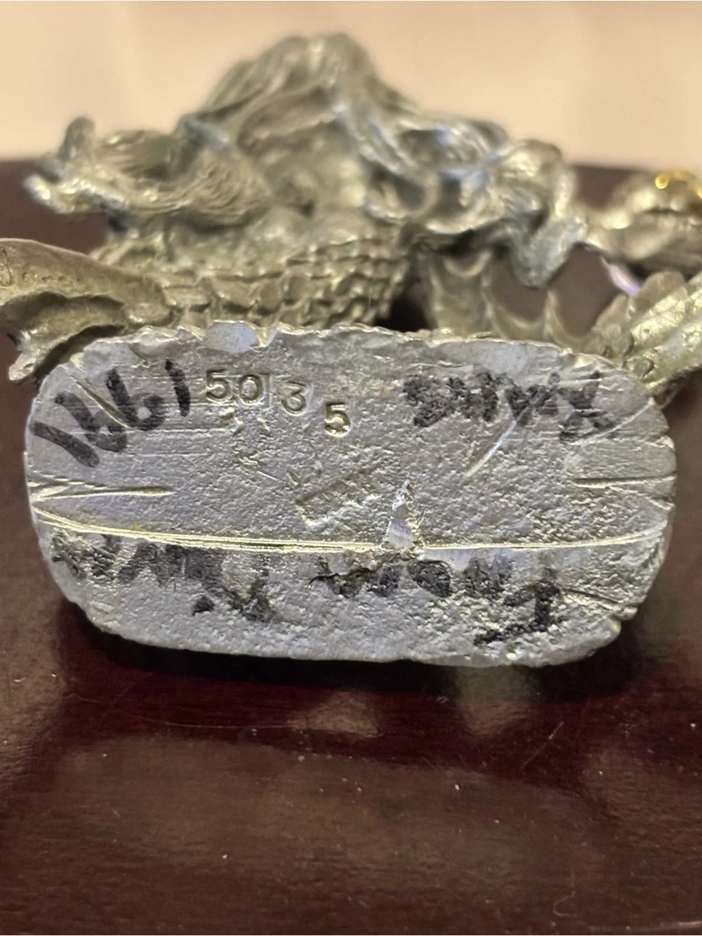 Pewter Mermaid Figurine